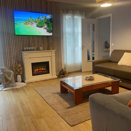 Oasis De Detente Et Evasion Urbaine Au Coeur De La Appartement Bois-Colombes